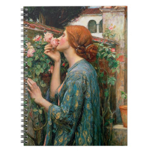 Waterhouse soulen av roanteckningsboken anteckningsbok med spiral