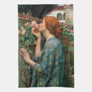 Waterhouse soulen av rokökshandduken kökshandduk