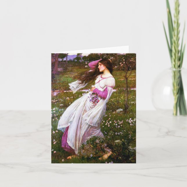 WaterhouseWindflowers Kort (Framsida)