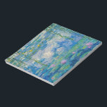 Waterlilies, 1916-1919 av Claude Monet Anteckningsblock<br><div class="desc">Claude Monet - Waterlilies,  1916-1919. Oscar-Claude Monet (1840-1926) var en Fransk målare och grundare av en imponerande målning som ses som en nyckel prekursor till modernisering,  särskilt i hans försök att måla naturen som han uppfattade den.</div>
