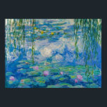 Waterlilies, 1916-1919 av Claude Monet Poster<br><div class="desc">Claude Monet - Waterlilies,  1916-1919. Oscar-Claude Monet (1840-1926) var en Fransk målare och grundare av en imponerande målning som ses som en nyckel prekursor till modernisering,  särskilt i hans försök att måla naturen som han uppfattade den.</div>