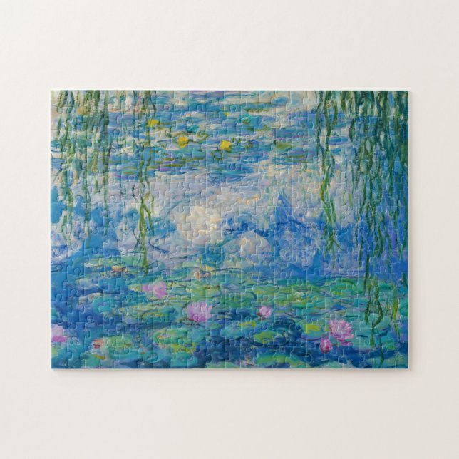 Waterlilies, 1916-1919 av Claude Monet Pussel (Horisontell)