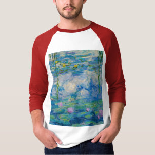 Waterlilies, 1916-1919 av Claude Monet T Shirt