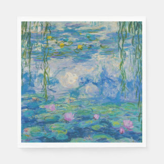 Waterlilies, 1916-1919 by Claude Monet Pappersservett