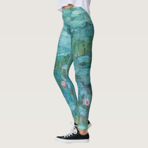 Waterlilies (av Claude Monet, 1915) Leggings