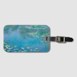 Waterlilies av Claude Monet Fine Art Painting Bagagebricka