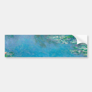 Waterlilies av Claude Monet Fine Art Painting Bildekal