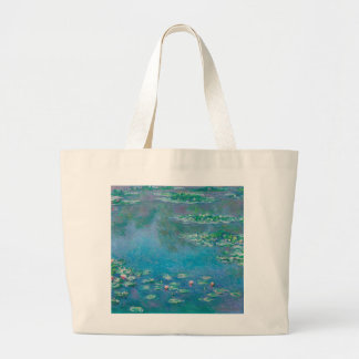 Waterlilies av Claude Monet Fine Art Painting Jumbo Tygkasse