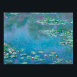 Waterlilies av Claude Monet Fine Art Painting Poster<br><div class="desc">Ett vackert mästerverk av Claude Monet - Vatten Lilies från hans trädgård i Giverny,  Frankrike. Ett av de mest berömd konstmålningarna i konsthistorien och ett vackert exempel på bra. Det här är verkligen ett fantastiskt konstverk och en underbar gåva till konst älskare.</div>