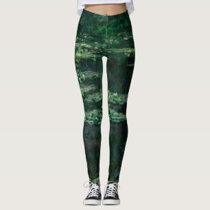 Waterlilies (av Claude Monet) Leggings