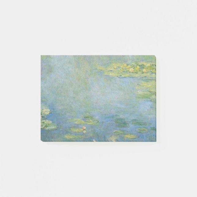 Waterlilies av Claude Monet Post-it Block (Framsida)