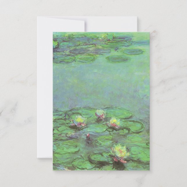 Waterlilies av Claude Monet, Vintage Impressionism (Framsida)