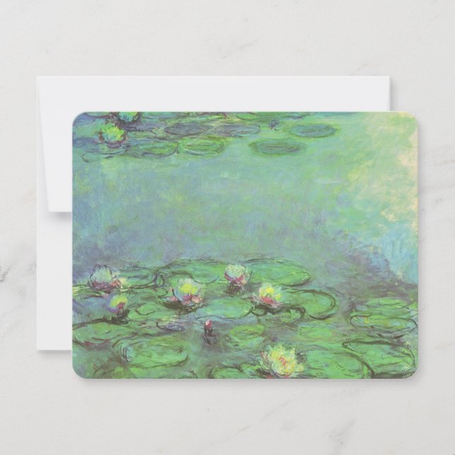 Waterlilies av Claude Monet, Vintage Impressionism (Framsida)