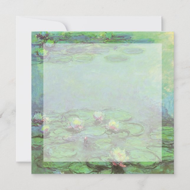 Waterlilies av Claude Monet, Vintage Impressionism (Framsida)