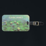 Waterlilies av Claude Monet, Vintage Impressionism Bagagebricka<br><div class="desc">Waterlilies (1914) av Claude Monet är en vintage som målar upp bra art blommigt. Ett av flera vatten-målningar som Monet målade av dammen i sin vår-blomsterträdgård i Giverny, Frankrike. Om konstnären: Claude Monet (1840-1926) var en av grundarna av den Fransk målningsrörelsen och de flesta av hans målningar var "en plein...</div>