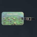 Waterlilies av Claude Monet, Vintage Impressionism Bagagebricka<br><div class="desc">Waterlilies (1914) av Claude Monet är en vintage som målar upp bra art blommigt. Ett av flera vatten-målningar som Monet målade av dammen i sin vår-blomsterträdgård i Giverny, Frankrike. Om konstnären: Claude Monet (1840-1926) var en av grundarna av den Fransk målningsrörelsen och de flesta av hans målningar var "en plein...</div>
