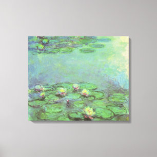Waterlilies av Claude Monet, Vintage Impressionism Canvastryck