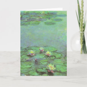 Waterlilies av Claude Monet, Vintage Impressionism Kort
