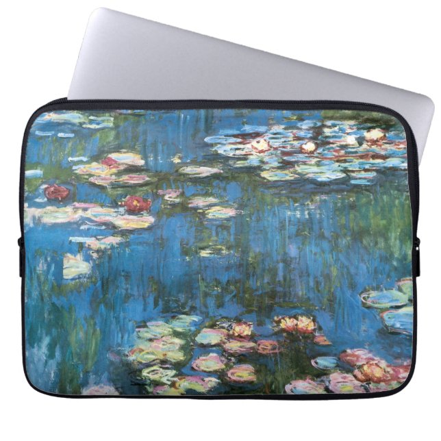 Waterlilies av Claude Monet, Vintage Impressionism Laptop Fodral (Framsidan)