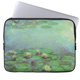 Waterlilies av Claude Monet, Vintage Impressionism Laptop Sleeve