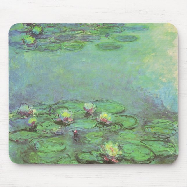 Waterlilies av Claude Monet, Vintage Impressionism Musmatta (Framsidan)