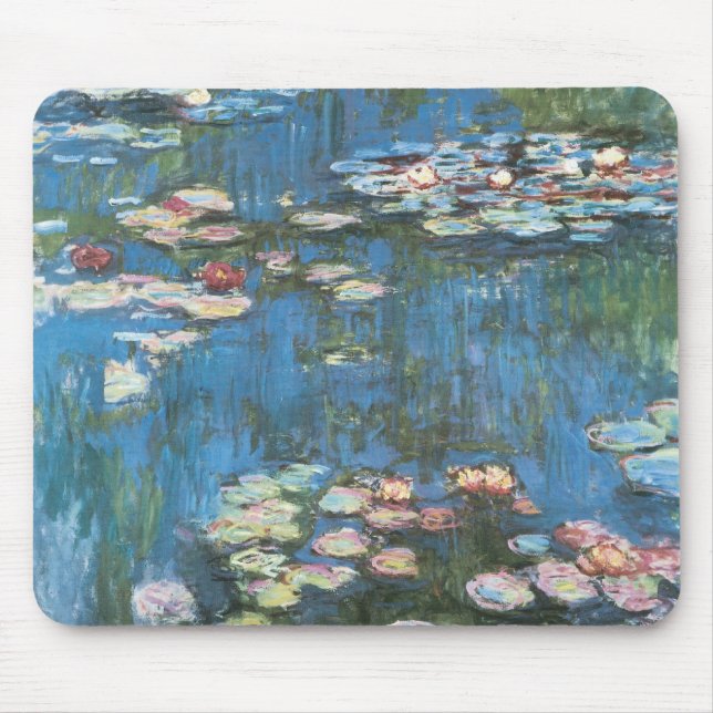 Waterlilies av Claude Monet, Vintage Impressionism Musmatta (Framsidan)