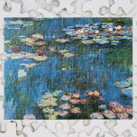 Waterlilies av Claude Monet, Vintage Impressionism Pussel<br><div class="desc">Waterlilies (1914) av Claude Monet är en vintage konstmålning för bra. En av många variationer i vatten lily blommigt-målningar som Monet målade av dammen i sin blomsterträdgård i Giverny, Frankrike. Om konstnären: Claude Monet (1840-1926) var en av grundarna av den Fransk målningsrörelsen och de flesta av hans målningar var "en...</div>