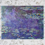 Waterlilies av Claude Monet, Vintage Impressionism Pussel<br><div class="desc">Claude Monets vattenlilies är en vintage bra konsthantmålning med vattenfyllda blommor i en damm i Monets trädgård i hans hem i Giverny, Frankrike. Claude Monet tyckte om att måla "en plein luft" eller "på öppet luft". En serie över 250 blommålningar som Monet målade under sina sista 30 år. Om konstnären:...</div>