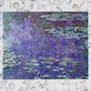 Waterlilies av Claude Monet, Vintage Impressionism Pussel