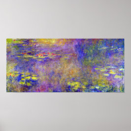 Waterlilies by Claude Monet Poster