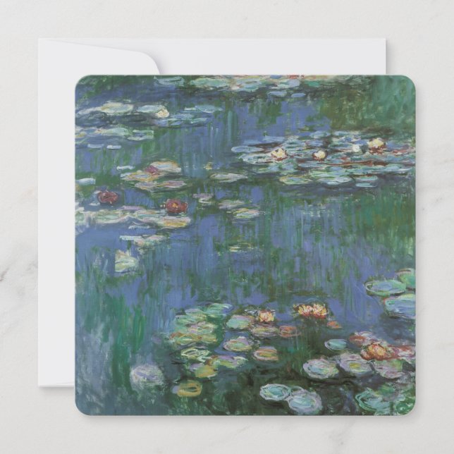 Waterlilies by Claude Monet, Vintage Flowers (Framsida)