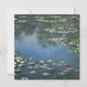 Waterlilies by Claude Monet, Vintage Flowers