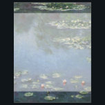 Waterlilies by Claude Monet, Vintage Flowers<br><div class="desc">Vatten Lilies (1906) av Claude Monet är en målning av vintagens bra konst liggande blommigt. Det är en av många variationer i vatten lilja som Monet målade i sin blomsterträdgård i Giverny, Frankrike. Vattenblommor i en vår-säsongsdamm. Om konstnären: Claude Monet (1840-1926) var en av grundarna av den Fransk målningsrörelsen och...</div>