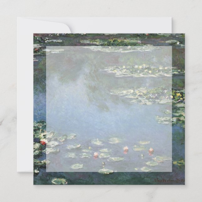 Waterlilies by Claude Monet, Vintage Flowers (Framsida)