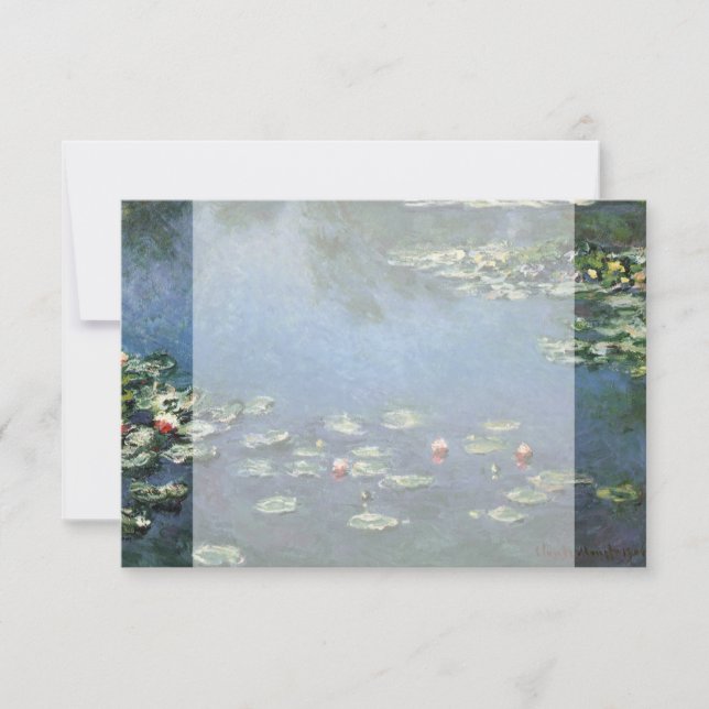 Waterlilies by Claude Monet, Vintage Flowers (Framsida)