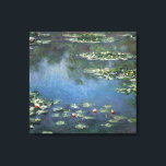 Waterlilies by Claude Monet, Vintage Flowers Canvastryck<br><div class="desc">Vatten Lilies (1906) av Claude Monet är en målning av vintagens bra konst liggande blommigt. Det är en av många variationer i vatten lilja som Monet målade i sin blomsterträdgård i Giverny, Frankrike. Vattenblommor i en vår-säsongsdamm. Om konstnären: Claude Monet (1840-1926) var en av grundarna av den Fransk målningsrörelsen och...</div>
