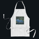 Waterlilies by Claude Monet, Vintage Flowers Förkläde<br><div class="desc">Vatten Lilies (1906) av Claude Monet är en målning av vintagens bra konst liggande blommigt. Det är en av många variationer i vatten lilja som Monet målade i sin blomsterträdgård i Giverny, Frankrike. Vattenblommor i en vår-säsongsdamm. Om konstnären: Claude Monet (1840-1926) var en av grundarna av den Fransk målningsrörelsen och...</div>