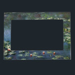 Waterlilies by Claude Monet, Vintage Flowers Magnetisk Fotoram<br><div class="desc">Vatten Lilies (1906) av Claude Monet är en målning av vintagens bra konst liggande blommigt. Det är en av många variationer i vatten lilja som Monet målade i sin blomsterträdgård i Giverny, Frankrike. Vattenblommor i en vår-säsongsdamm. Om konstnären: Claude Monet (1840-1926) var en av grundarna av den Fransk målningsrörelsen och...</div>
