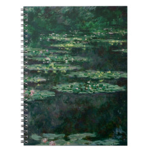 Waterlilies (Claude Monet) Anteckningsbok