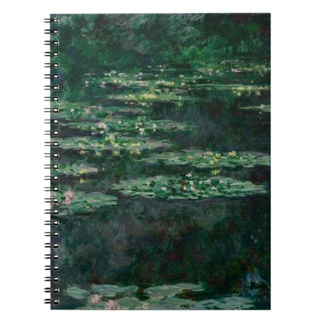 Waterlilies (Claude Monet) Anteckningsbok (Framsidan)