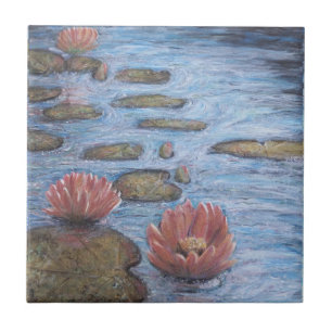 Waterlilies Kakelplatta