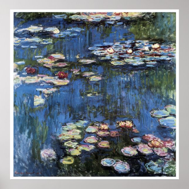 Waterlilies Poster (Framsidan)