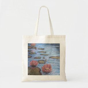 Waterlilies Tygkasse