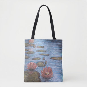 Waterlilies Tygkasse