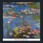 Waterlillies av Claude Monet Poster<br><div class="desc">Den här målningen, Waterlillies, av Claude Monet, framställs av den berömd konstnären Claude Monet. Claude Monet var grundaren av Franskens imponerande målare stil. Claude Monet var den mest konsekventa och skickliga ledaren för rörelsens filosofi att uttrycka sina uppfattningar före naturen, särskilt när det gäller landskapsmålning i luft. Monet subjekt var...</div>