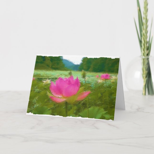 waterlillies kort (Framsida)