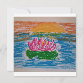 Waterlily Card Tack Kort