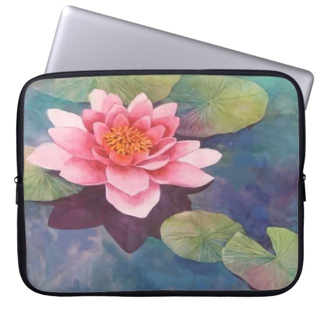 Waterlily Laptop Fodral (Framsidan)