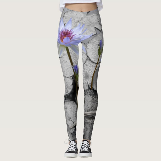 Waterlily PermanBeauty Leggings (Framsida)