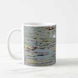 Waterlily Pond Sjö Flower I Coffee Mugg